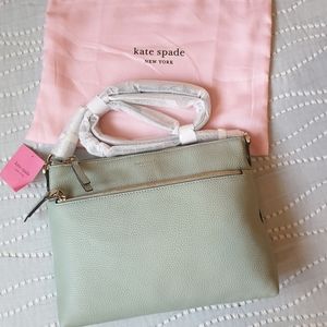 Play spade medium cross body bag Polly pistachio